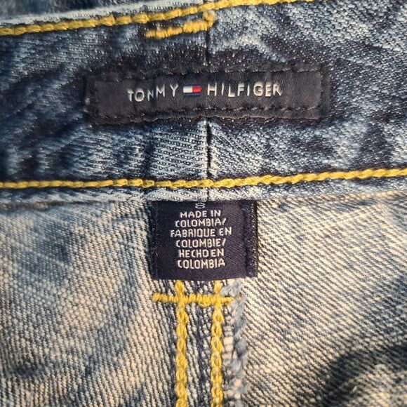 Tommy Hilfiger Denim Blue Jean Shorts Women Size 8 100% Cotton Columbia - Picture 5 of 12